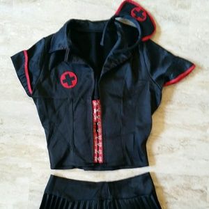 3 pc. Gothic Nurse Costume